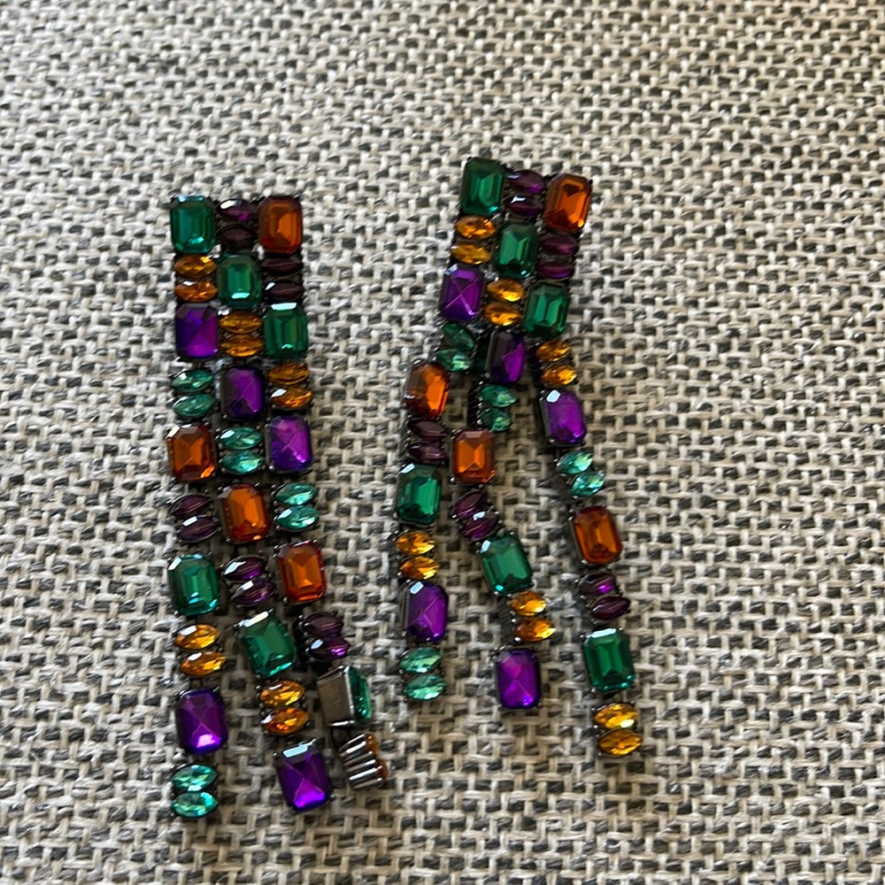 Zara chandelier earrings